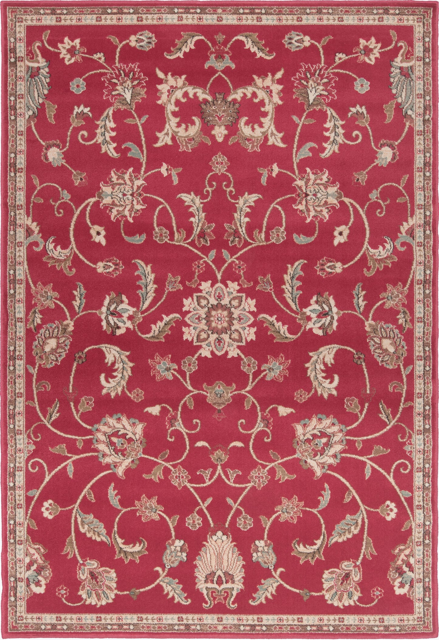 Alfombra decorativa tejida a máquina Riley RLY-5024 de 3' x 5'