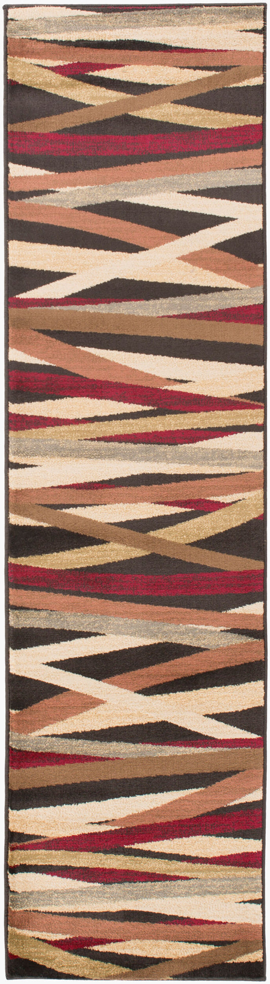 Riley RLY-5057 7ft Runner Machine Woven Runner Rug