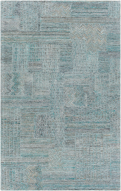 Rosario ROA-2301 Alfombra decorativa hecha a mano de 2' x 3'