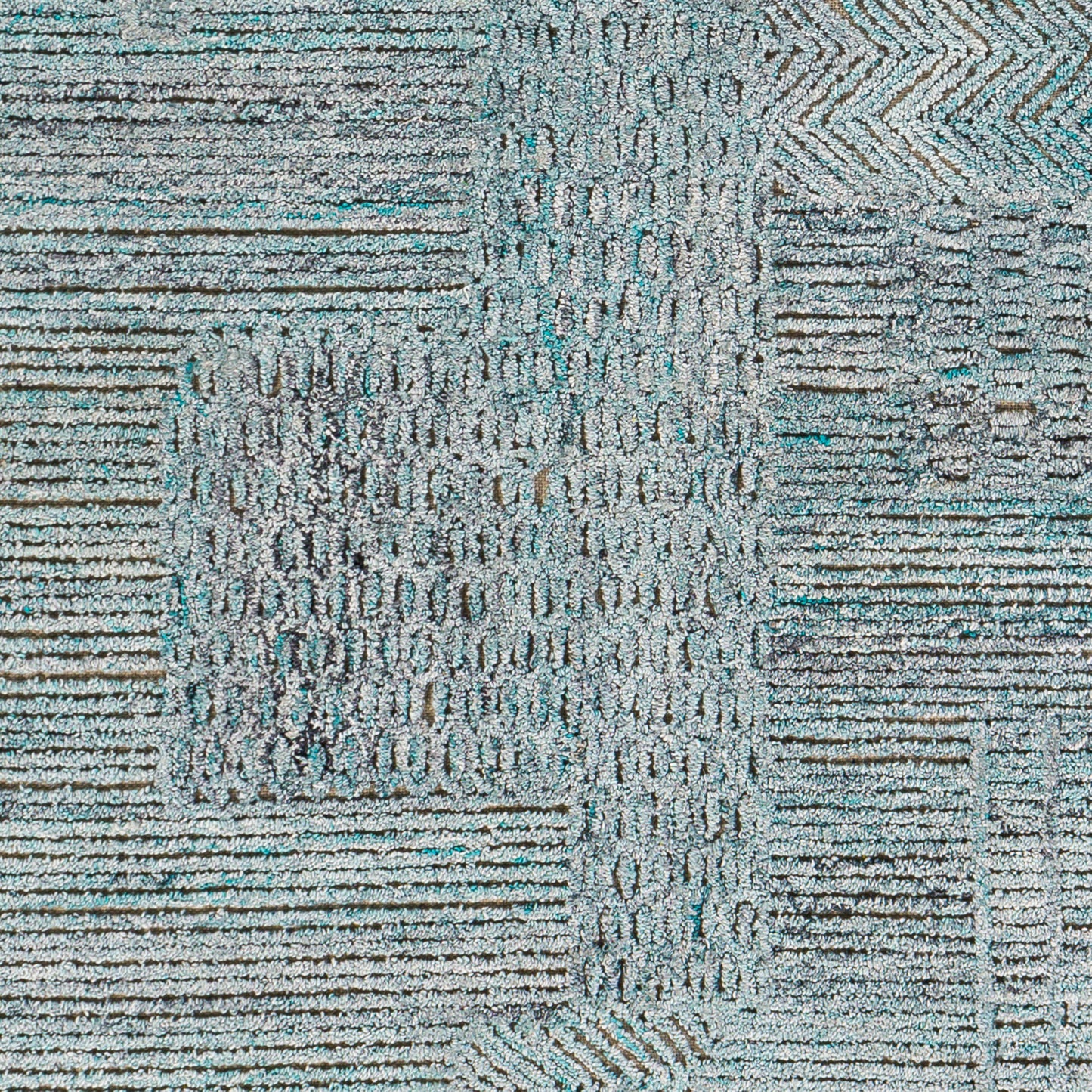 Rosario ROA-2301 Alfombra decorativa hecha a mano de 2' x 3'