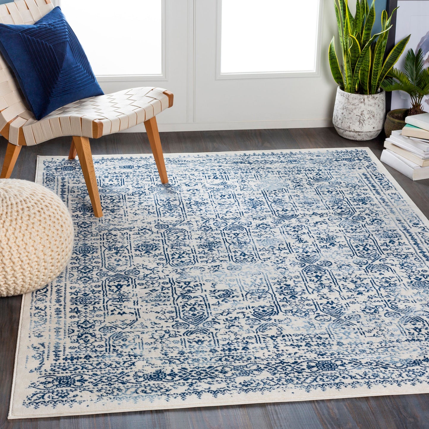 Roma ROM-2309 9' x 12' Machine Woven Area Rug