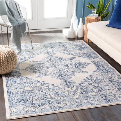 Roma ROM-2323 6' x 9' Machine Woven Area Rug