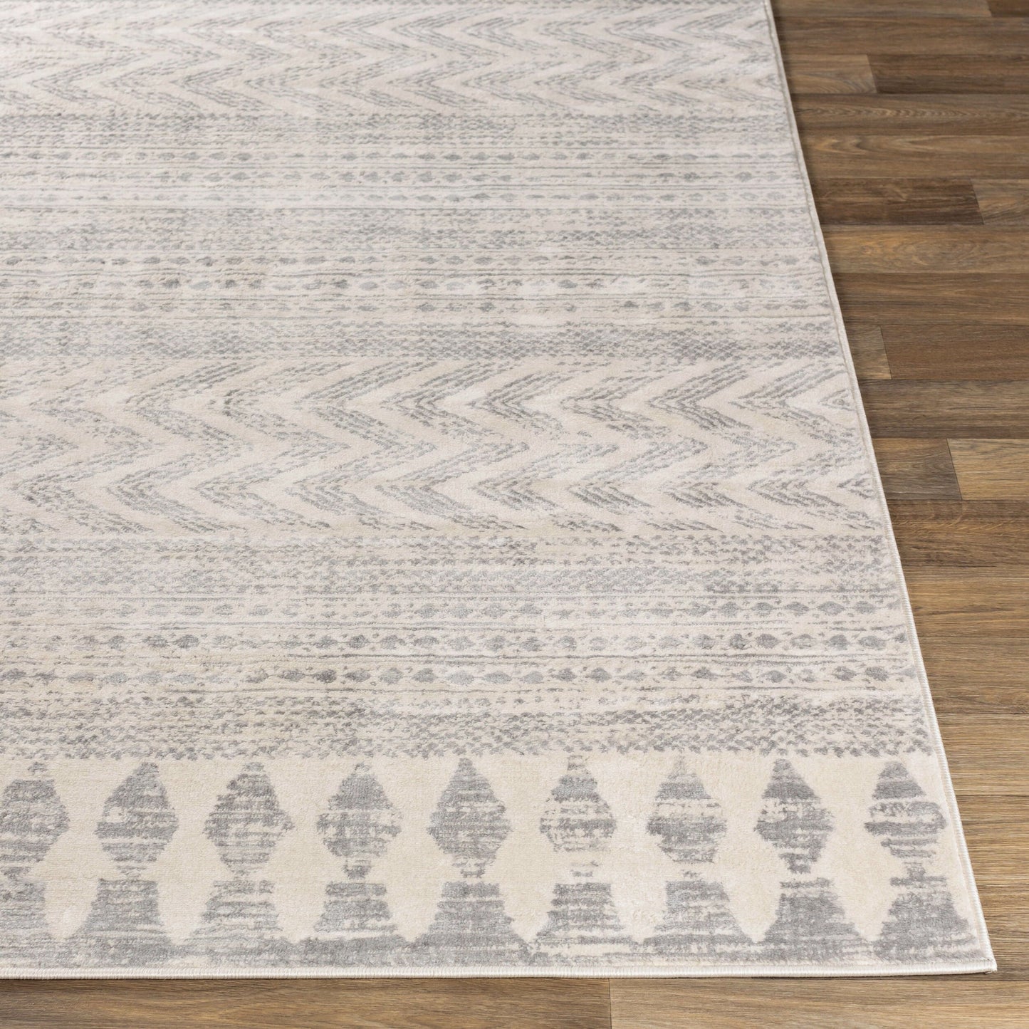 Roma ROM-2329 6' x 9' Machine Woven Area Rug