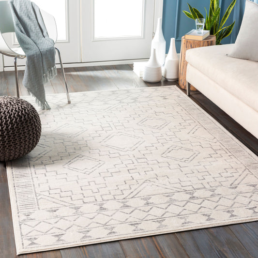 Alfombra tejida a máquina Roma ROM-2331 de 1,52 m x 2,13 m