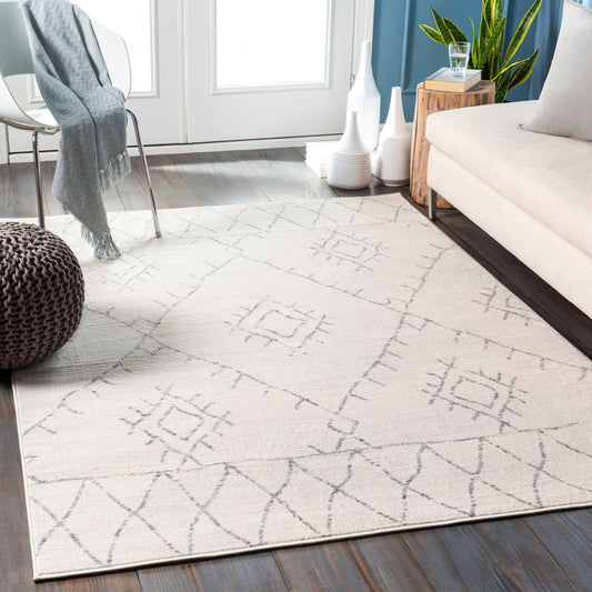 Roma ROM-2337 8' x 10' Machine Woven Area Rug