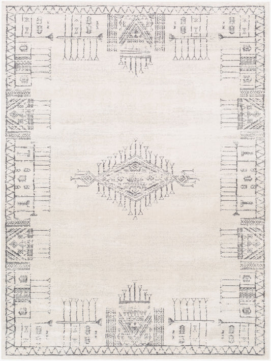 Roma ROM-2346 5' x 7' Machine Woven Area Rug