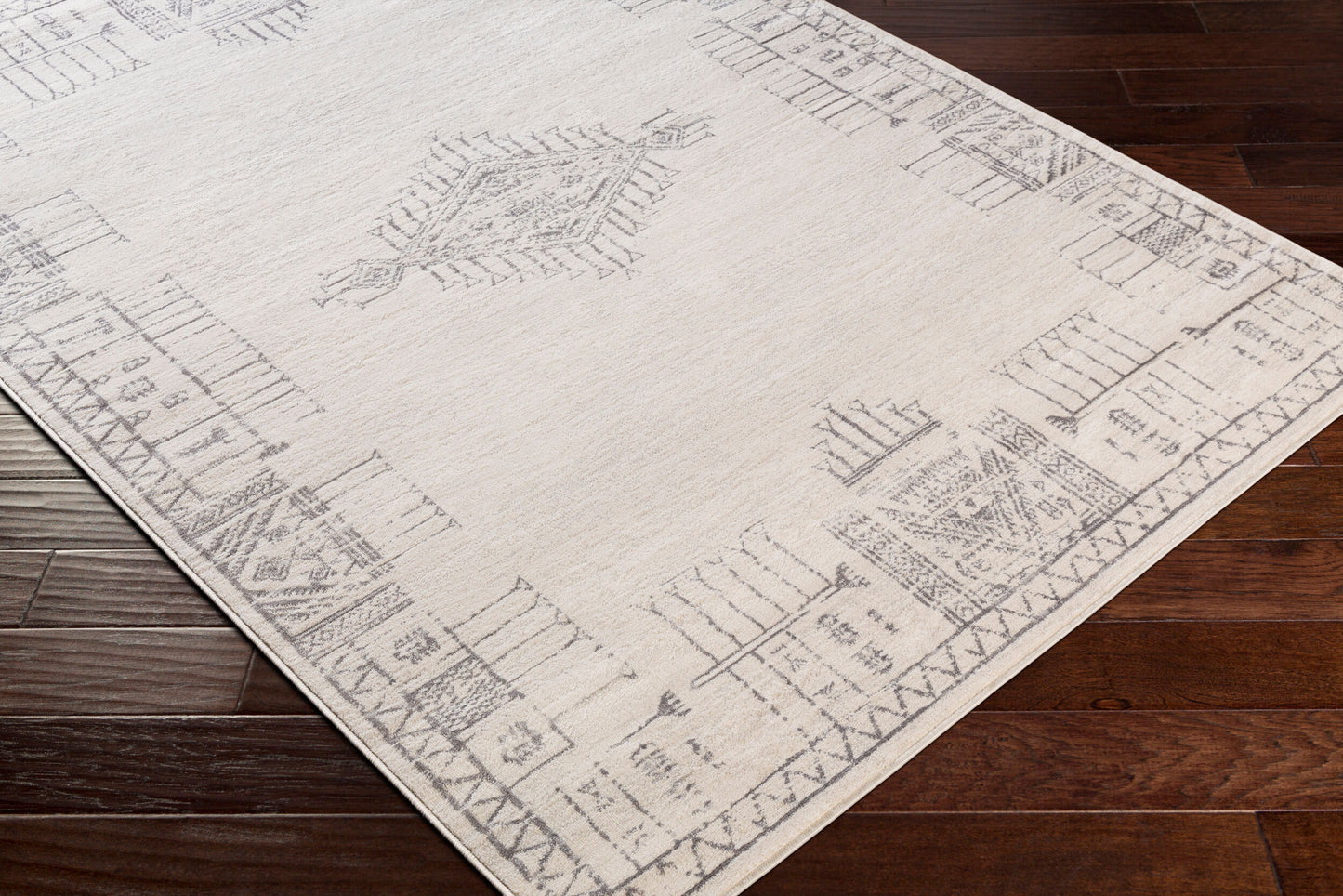 Roma ROM-2346 8' x 10' Machine Woven Area Rug