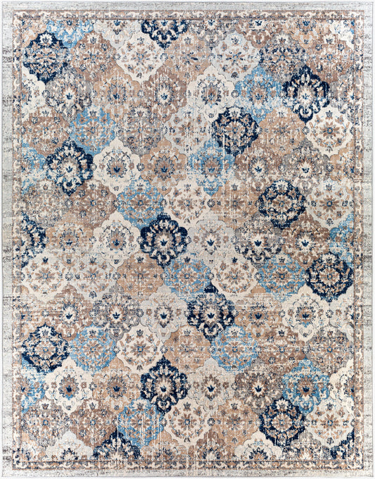 Roma ROM-2365 8' x 10' Machine Woven Area Rug