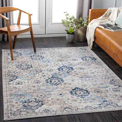 Roma ROM-2365 8' x 10' Machine Woven Area Rug