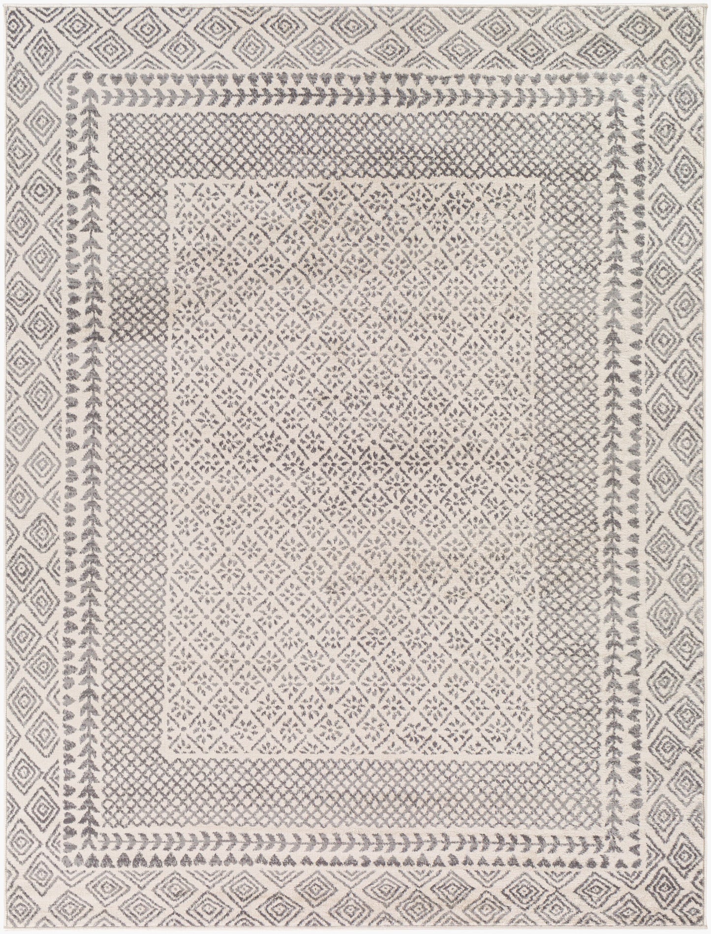 Alfombra tejida a máquina Roma ROM-2383 de 1,52 m x 2,13 m