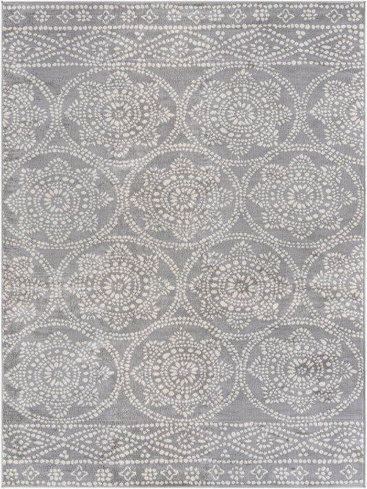 Roma ROM-2389 8' x 10' Machine Woven Area Rug