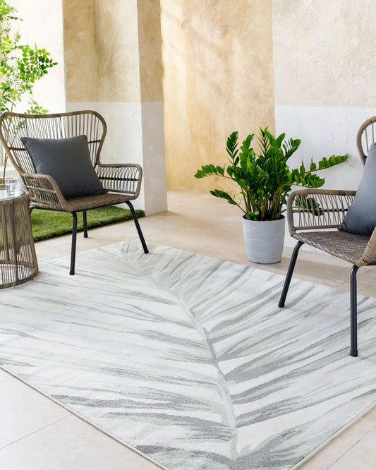 Roma ROM-2401 5' x 7' Machine Woven Area Rug