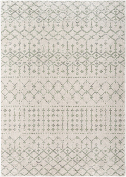 Roma ROM-2407 8' x 10' Machine Woven Area Rug