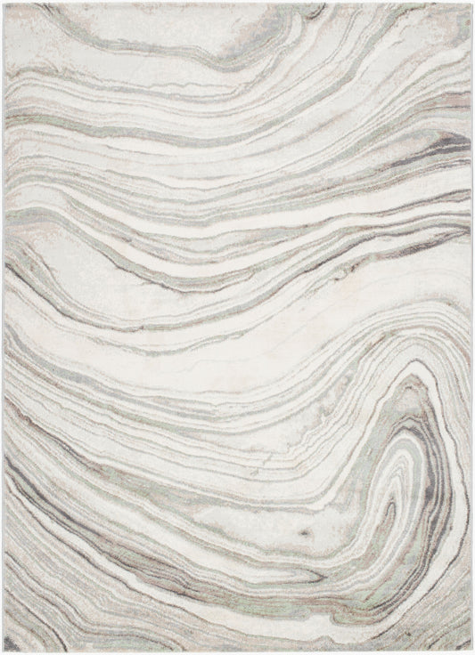 Roma ROM-2409 6' x 9' Machine Woven Area Rug