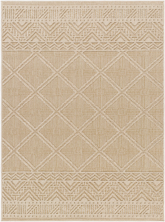 Rockport RPT-2305 5' x 7' Machine Woven Indoor/Outdoor Area Rug