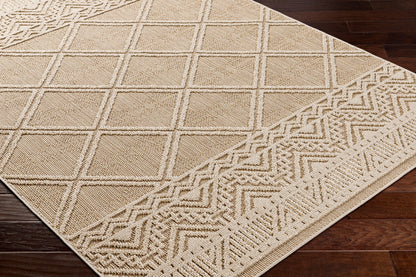Rockport RPT-2305 7ft Runner Machine Woven Indoor/Outdoor Runner Rug