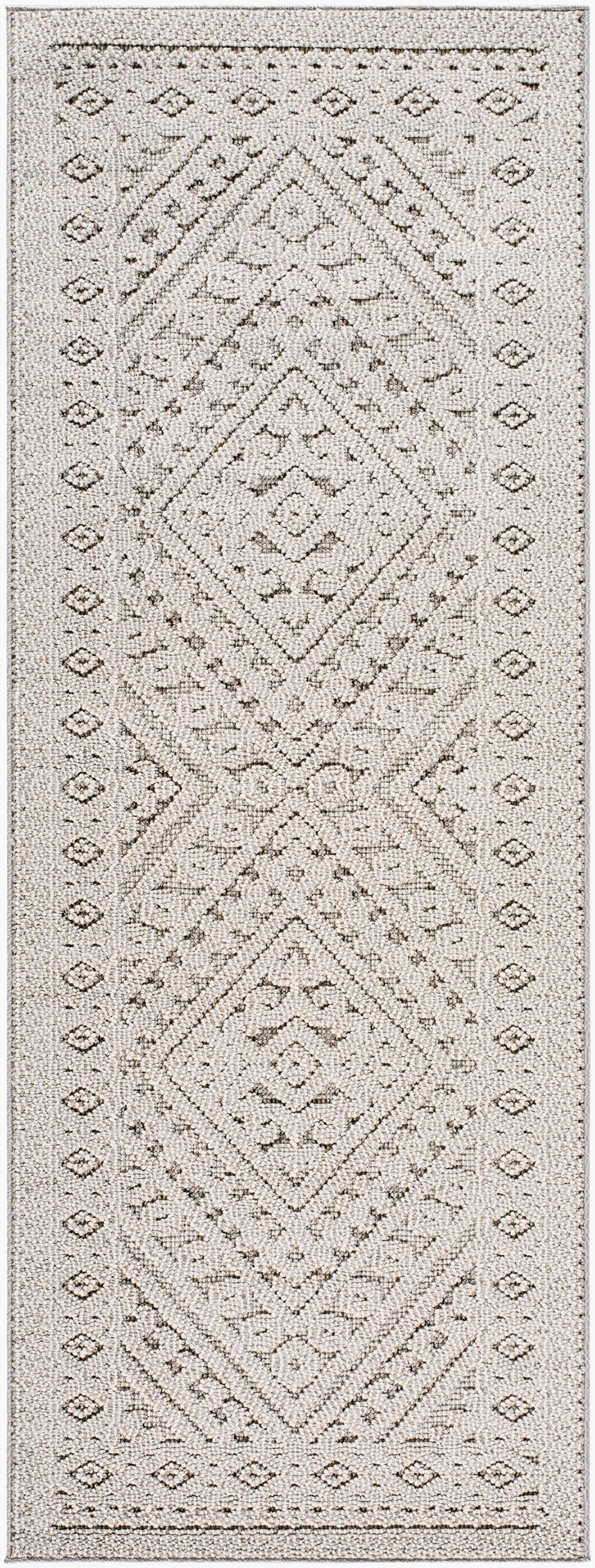 Rockport RPT-2322 7ft Runner Machine Woven Indoor/Outdoor Runner Rug