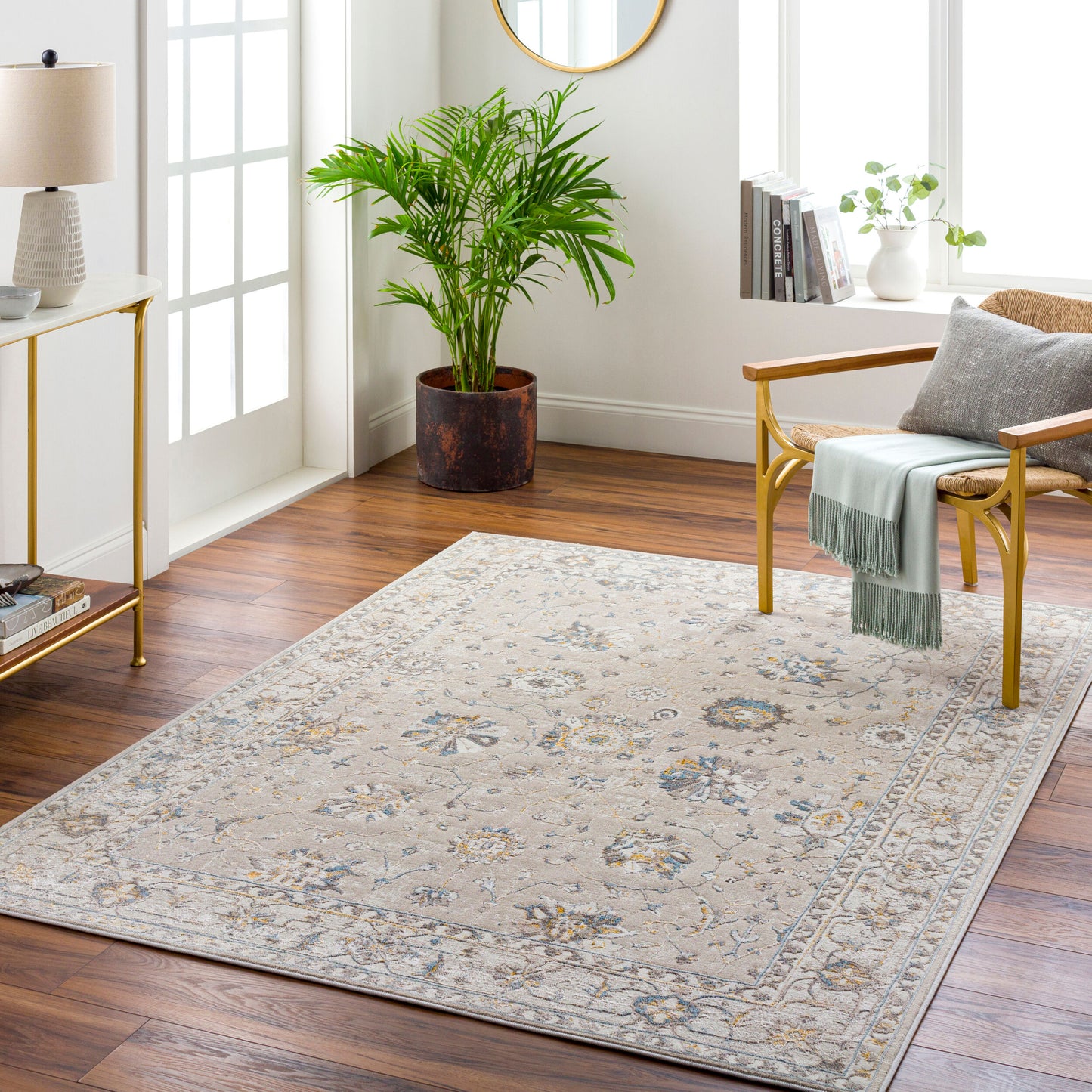 Roswell RSW-2307 6' x 9' Machine Woven Area Rug