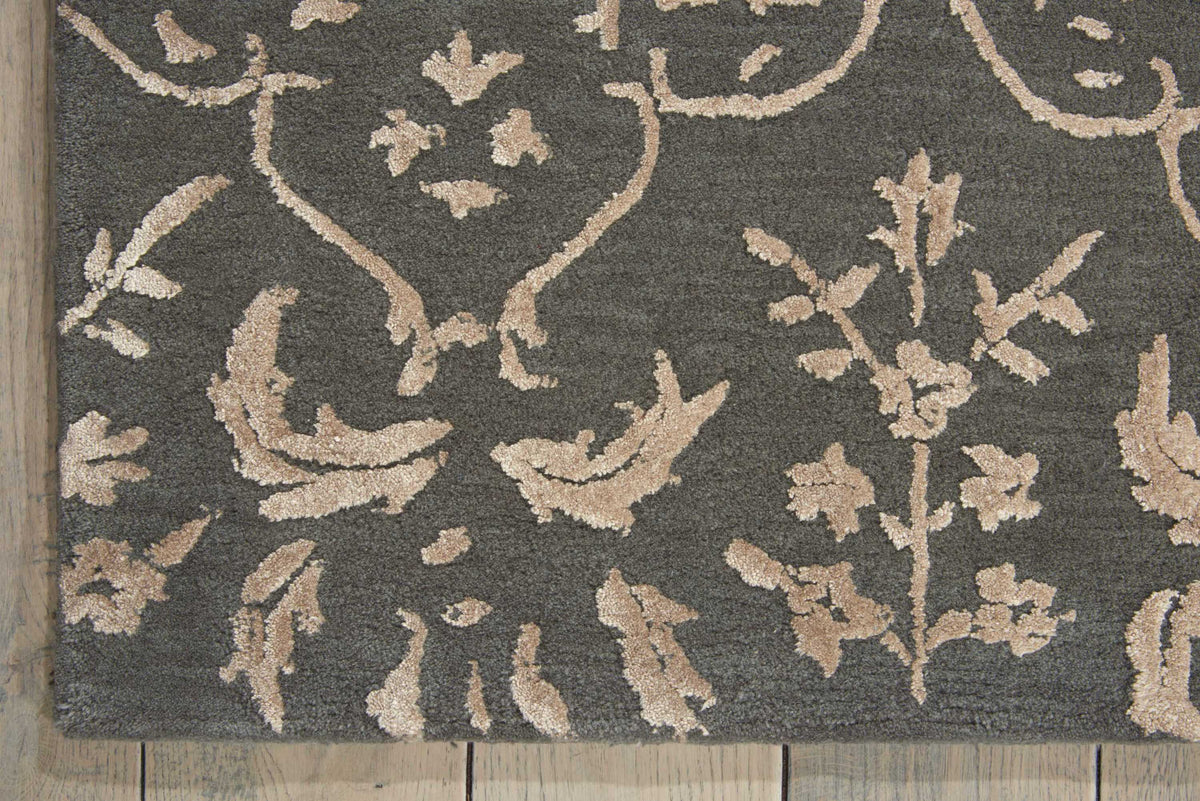 Opaline OPA13 Charcoal Tufted Rug