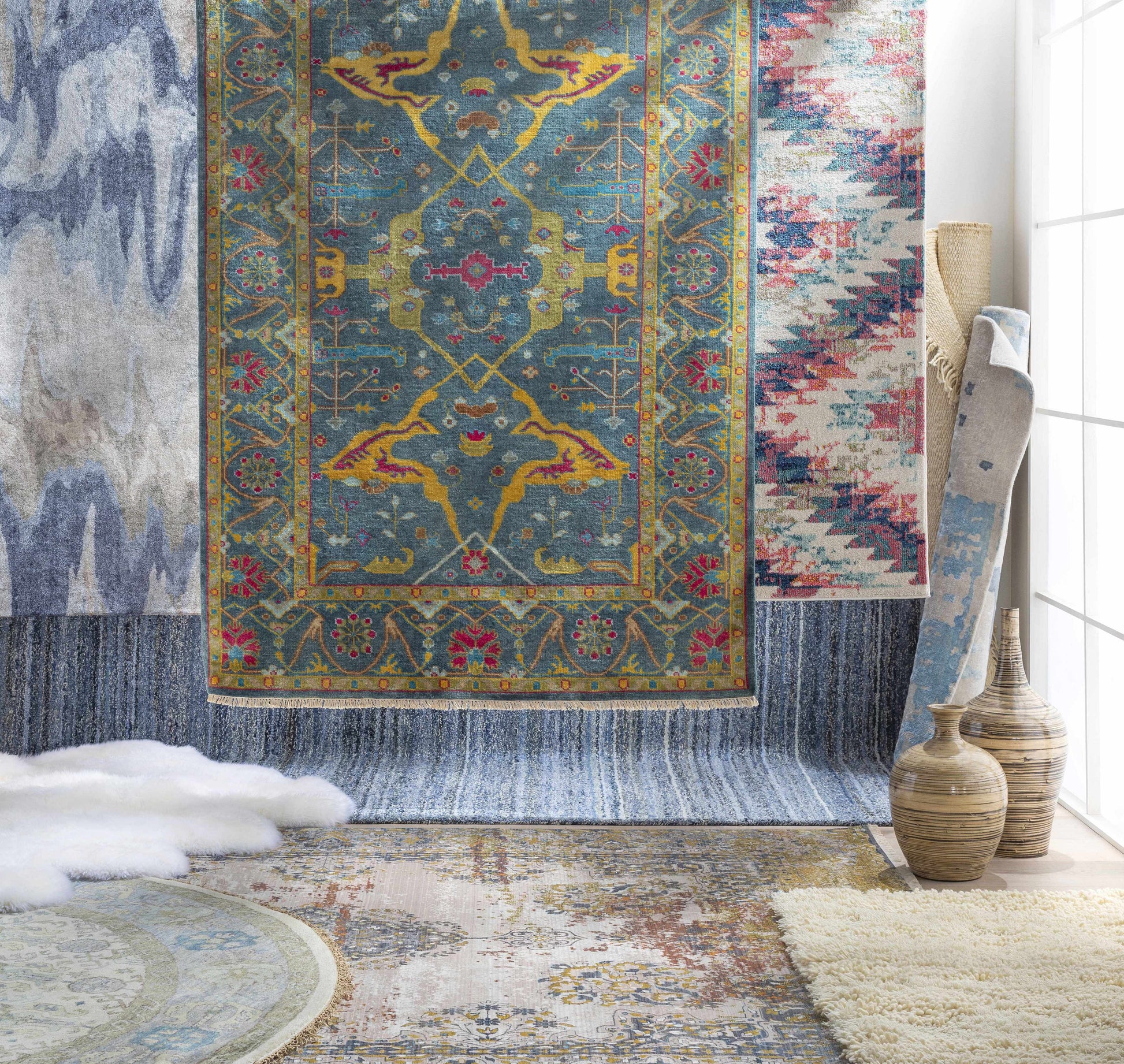 Zeus ZEU-7829 Hand Knotted Rug