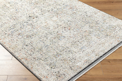 Rivaldo RVD-2302 7ft Round Machine Woven Area Rug