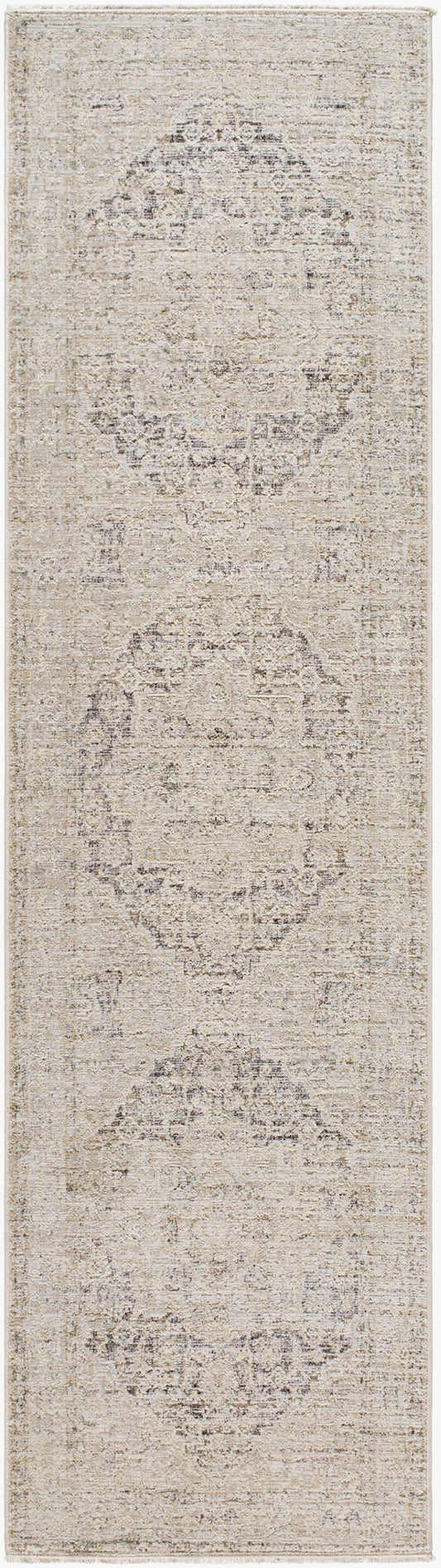 Rivaldo RVD-2310 10ft Runner Machine Woven Runner Rug