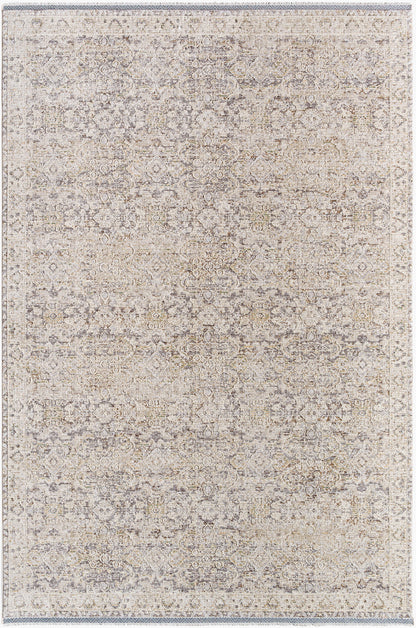 Rivaldo RVD-2311 7ft Round Machine Woven Area Rug