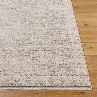 Rivaldo RVD-2311 7ft Round Machine Woven Area Rug