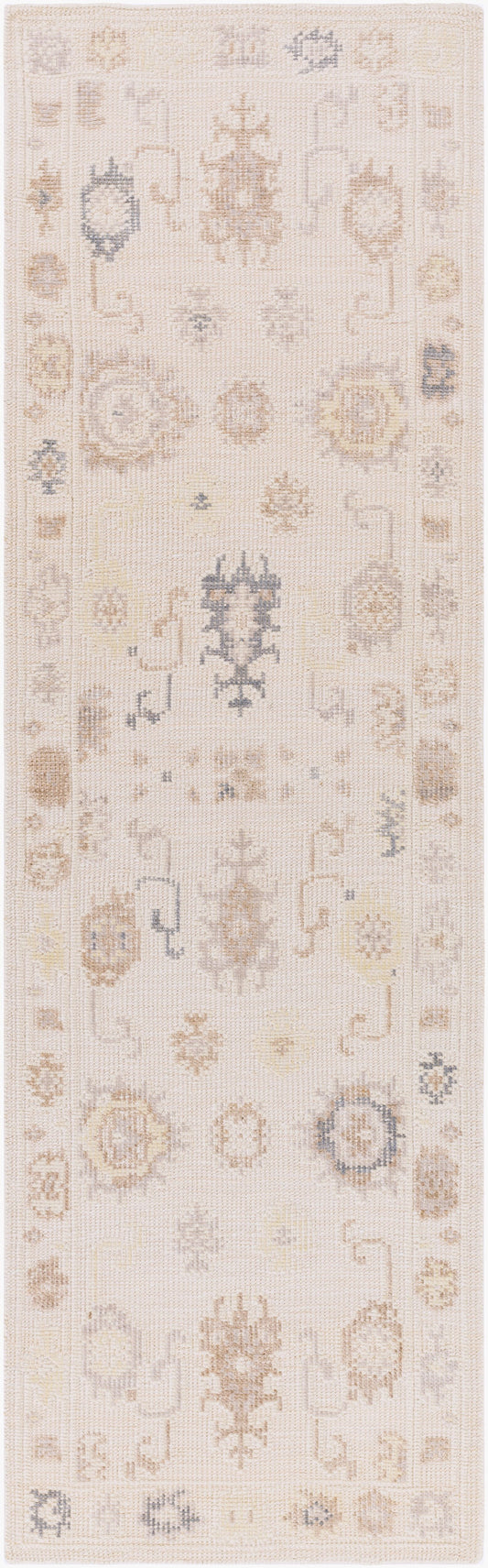 Revere RVE-2300 8ft Runner Handmade Recyled Runner Rug