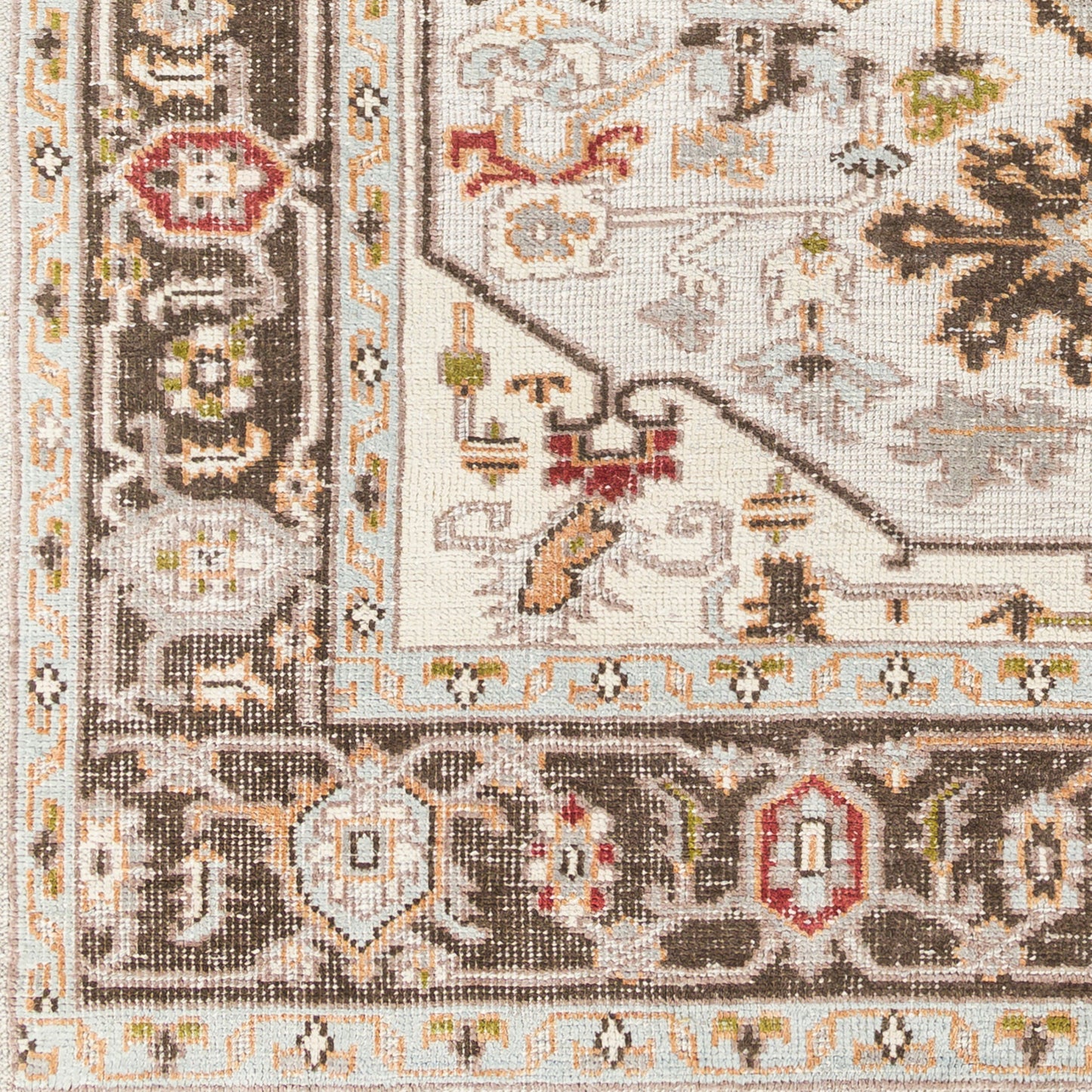 Revere RVE-2305 2' x 3' Handmade Recyled Accent Rug