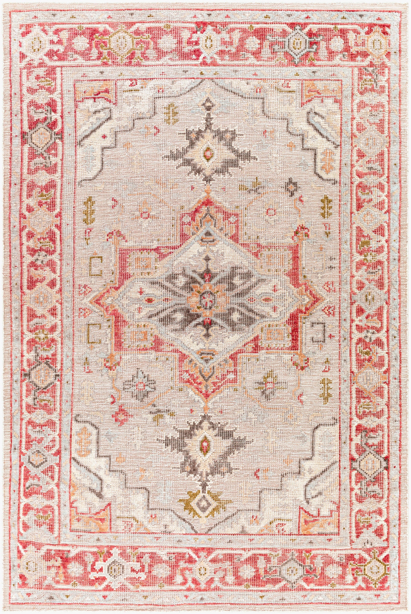 Revere RVE-2306 2' x 3' Handmade Recyled Accent Rug