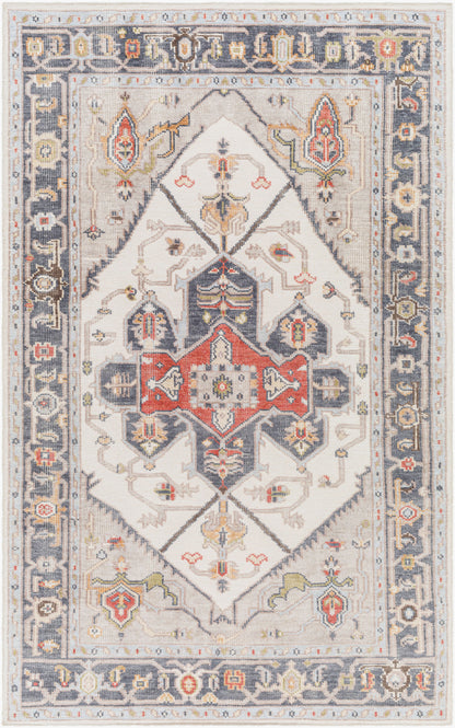 Alfombra reciclada hecha a mano Revere RVE-2307 de 1,83 m x 2,74 m