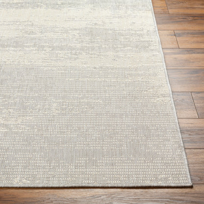 Alfombra Ravello RVL-2304 de 1,52 m x 2,13 m, tejida a máquina, para interior y exterior