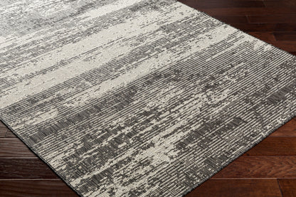 Alfombra Ravello RVL-2305 de 1,52 m x 2,13 m, tejida a máquina, para interior y exterior