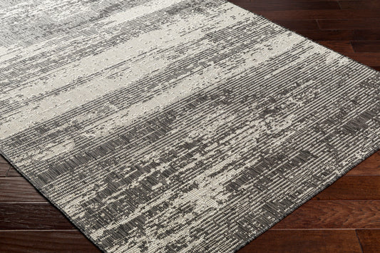 Alfombra Ravello RVL-2305 de 1,52 m x 2,13 m, tejida a máquina, para interior y exterior