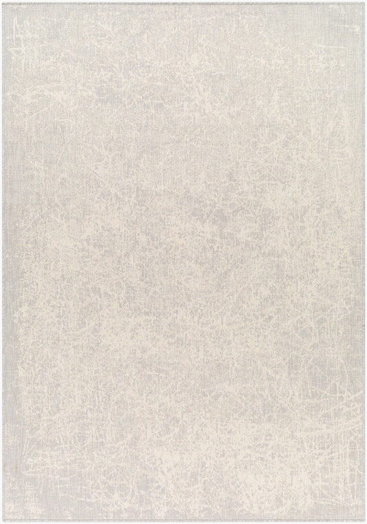Alfombra Ravello RVL-2307 de 2,44 m x 3 m, tejida a máquina, para interior y exterior