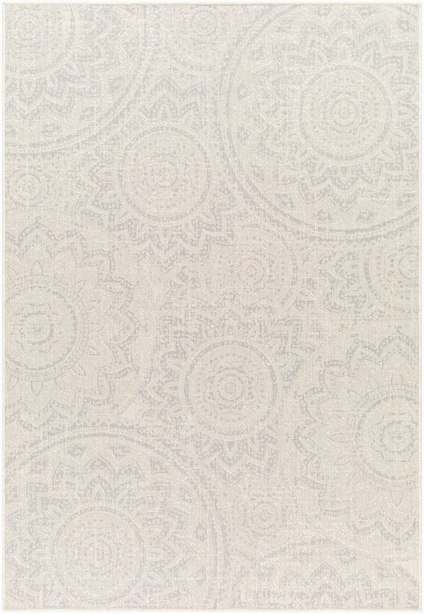 Alfombra Ravello RVL-2313 de 1,83 m x 2,74 m, tejida a máquina, para interior y exterior
