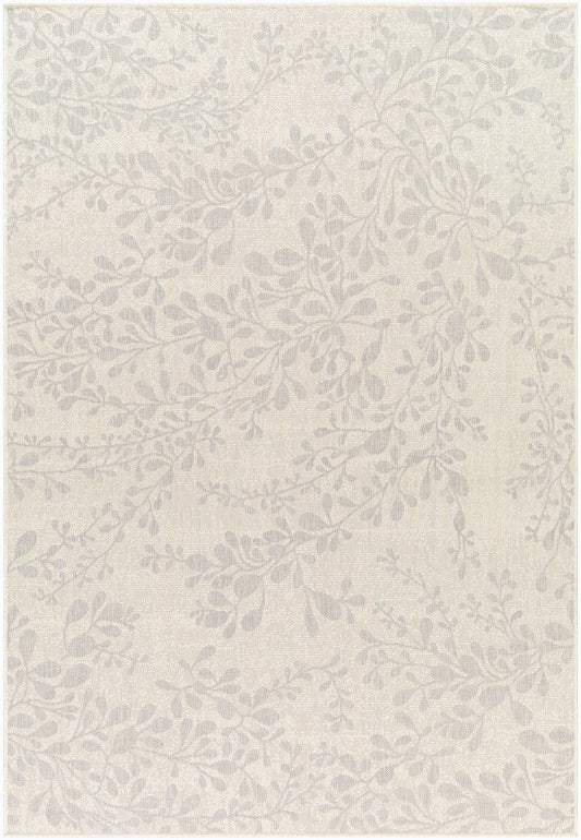 Alfombra Ravello RVL-2316 de 1,52 m x 2,13 m, tejida a máquina, para interior y exterior