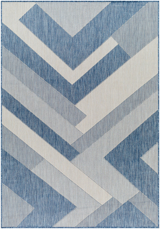 Ravello RVL-2318 2' x 3' Machine Woven Indoor/Outdoor Accent Rug