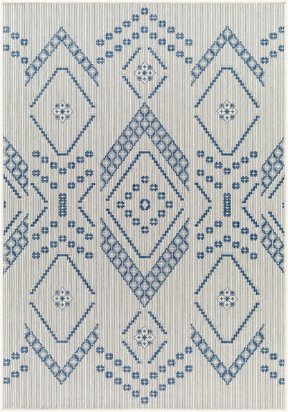 Alfombra Ravello RVL-2324 de 2,44 m x 3,05 m, tejida a máquina, para interior y exterior
