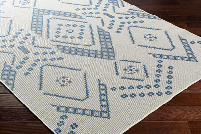 Alfombra Ravello RVL-2324 de 2,44 m x 3,05 m, tejida a máquina, para interior y exterior