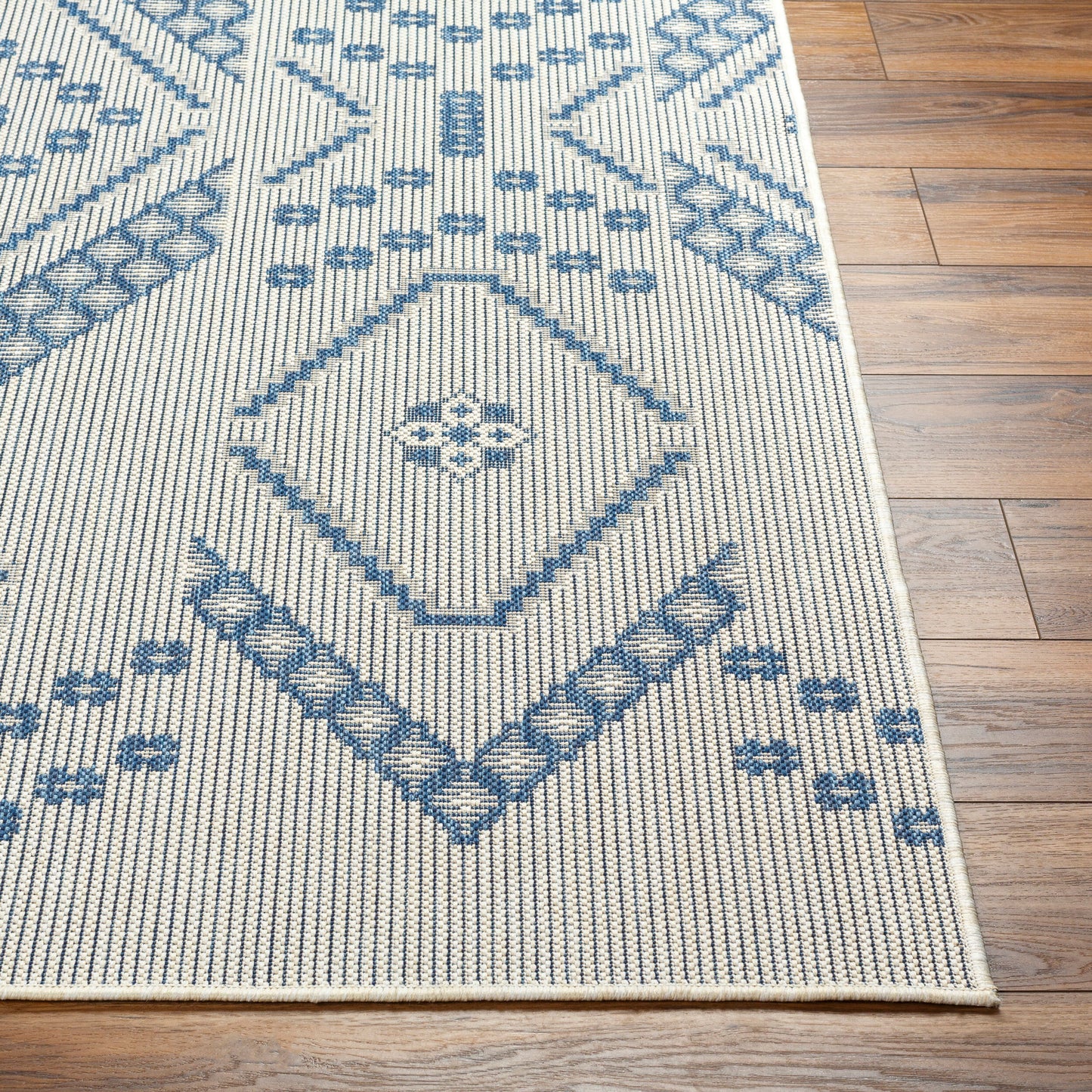 Alfombra Ravello RVL-2324 de 2,44 m x 3,05 m, tejida a máquina, para interior y exterior