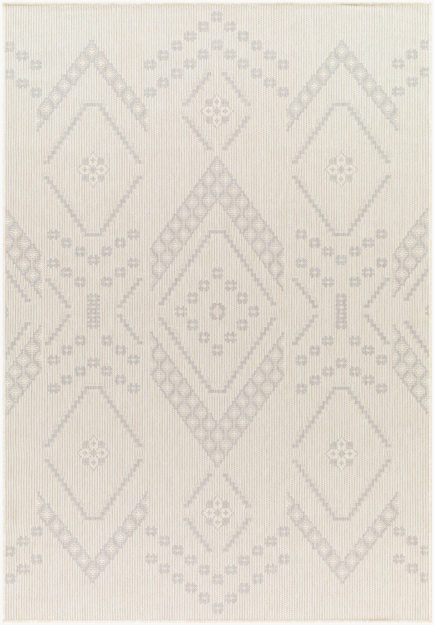 Alfombra Ravello RVL-2325 de 1,52 m x 2,13 m, tejida a máquina, para interior y exterior