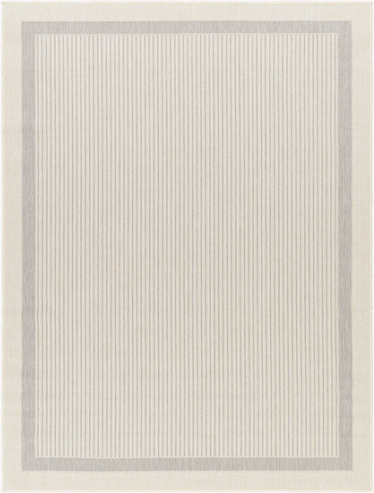Alfombra Ravello RVL-2328 de 1,52 m x 2,13 m, tejida a máquina, para interior y exterior