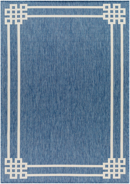Alfombra Ravello RVL-2339 de 1,52 m x 2,13 m, tejida a máquina, para interior y exterior