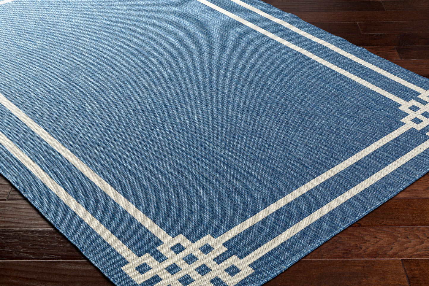 Alfombra Ravello RVL-2339 de 1,52 m x 2,13 m, tejida a máquina, para interior y exterior