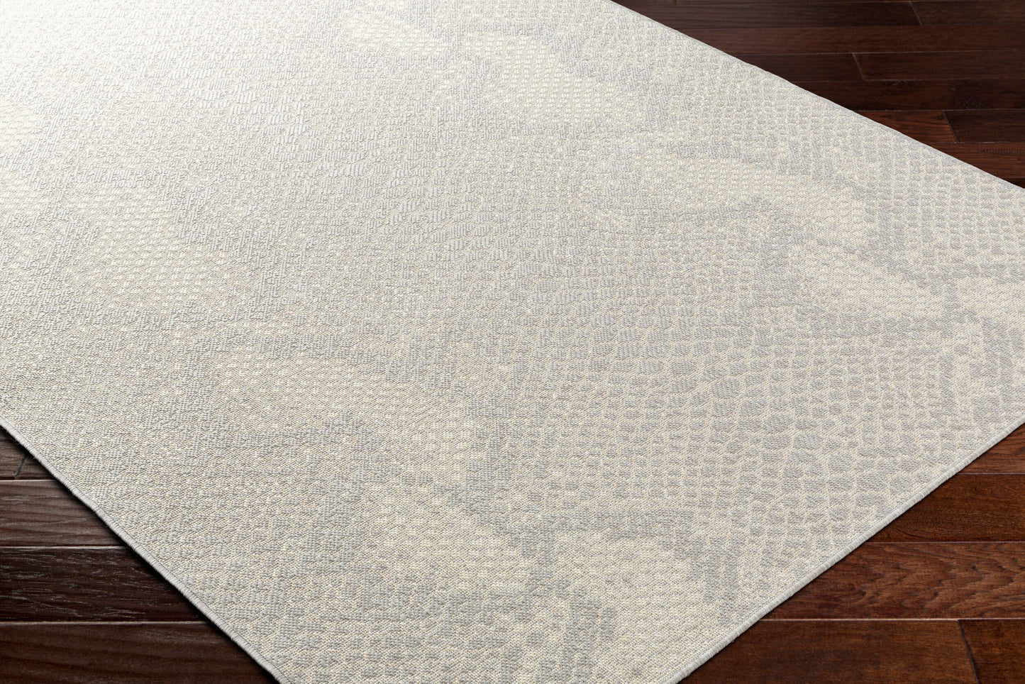 Alfombra Ravello RVL-2346 de 2,44 m x 3,05 m, tejida a máquina, para interior y exterior