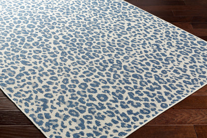 Alfombra Ravello RVL-2348 de 1,52 m x 2,13 m, tejida a máquina, para interior y exterior