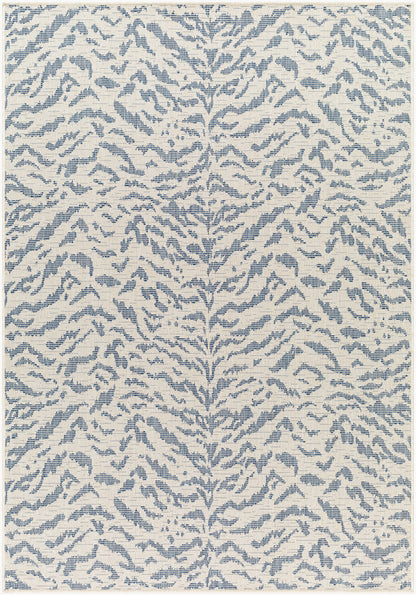 Alfombra Ravello RVL-2351 de 1,83 m x 2,74 m, tejida a máquina, para interior y exterior