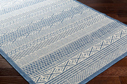 Ravello RVL-2372 5' x 7' Machine Woven Indoor/Outdoor Area Rug